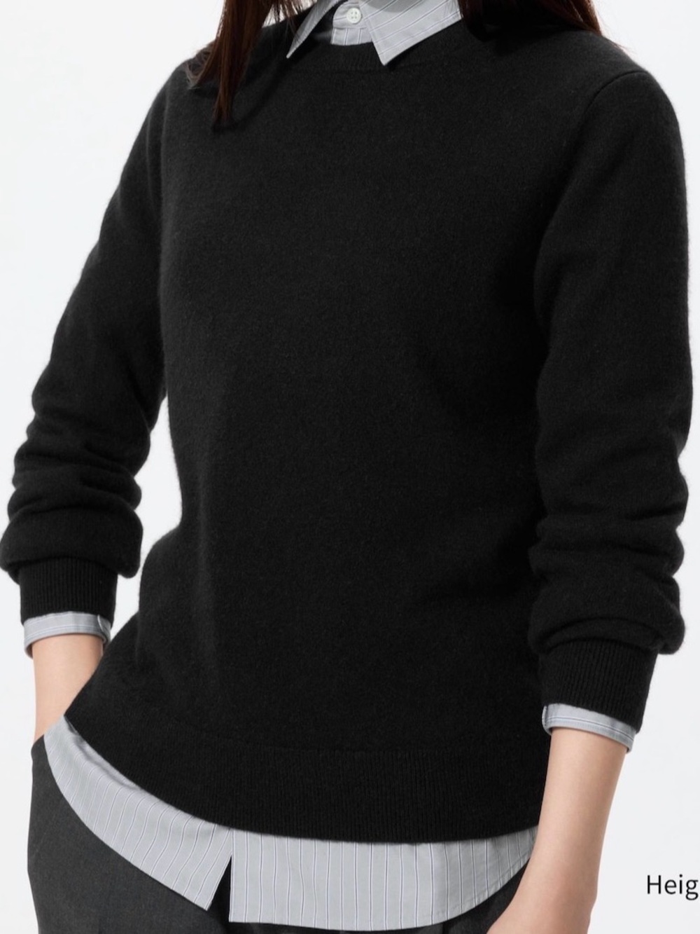 Uniqlo Cashmere sweater round neck